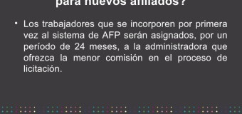 Segunda licitación en las AFP peruanas