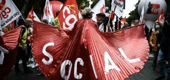 Marchas multitudinarias en Francia reclaman mejoras en los salarios y pensiones