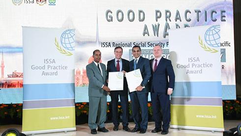 Corea gana el premio regional de buenas prácticas en seguridad social
